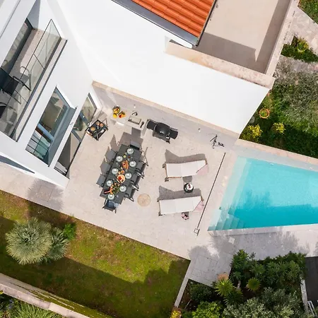 Villa New Luxury Beachfront Manera With Heated Pool